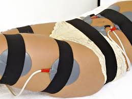 Faradic treatment or electrical muscle stimulation (EMS) uses the application of electrical pulses, which are applied on the body to stimulate the muscles to contract resulting in a tightening and toning effect. SALON CLEO 031500998