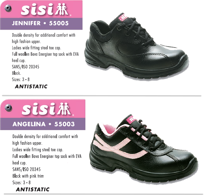 bova ladies safety shoes